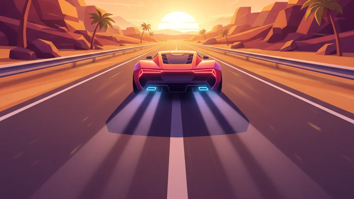 Neon Drift Circuit